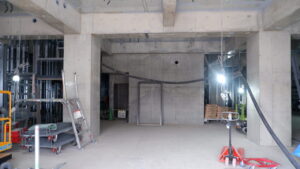 2025年2月　入口から正面通路